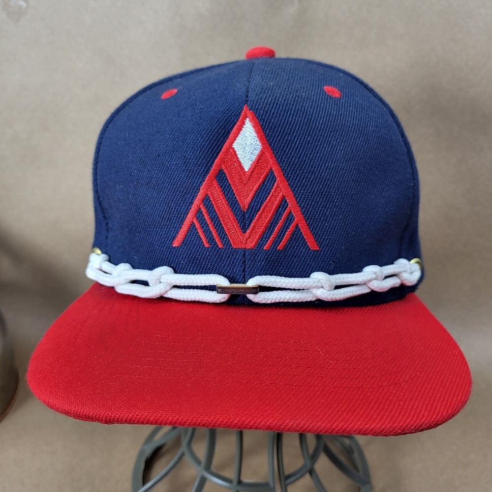 Findlay Force Rope Snapback Hat Cap Blue Red White Snapback